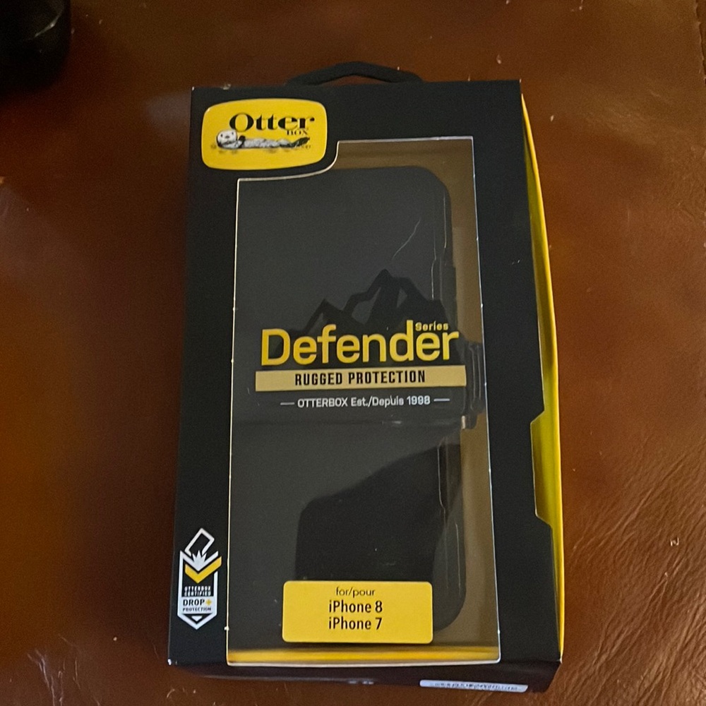 Black Otterbox iPhone 8 Case (Never Used)
